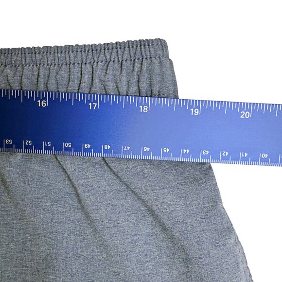 Chubbies Blue 6" Inseam Performance Zip Pocket Drawstring Shorts Gym Swim Every - Picture 7 of 7
